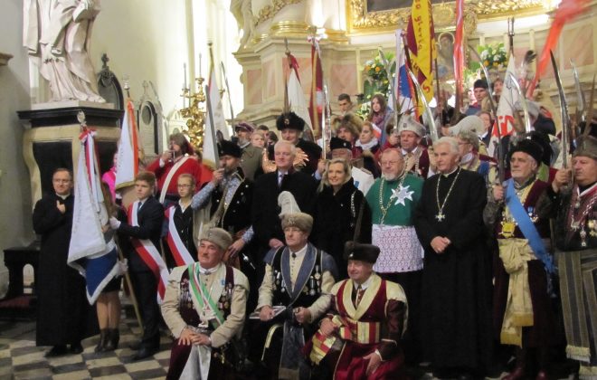 Uroczystość w Kolegiacie św. Anny w Krakowie